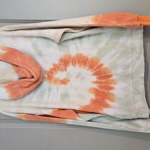 Feat Blanketblend Cozycore Large Tie Dye Fleece Hoodie